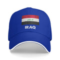 Iraq Flag Iraqi Baseball Cap  Casual Trucker Hat Summer Couple Women Kpop Rock Baseball Caps