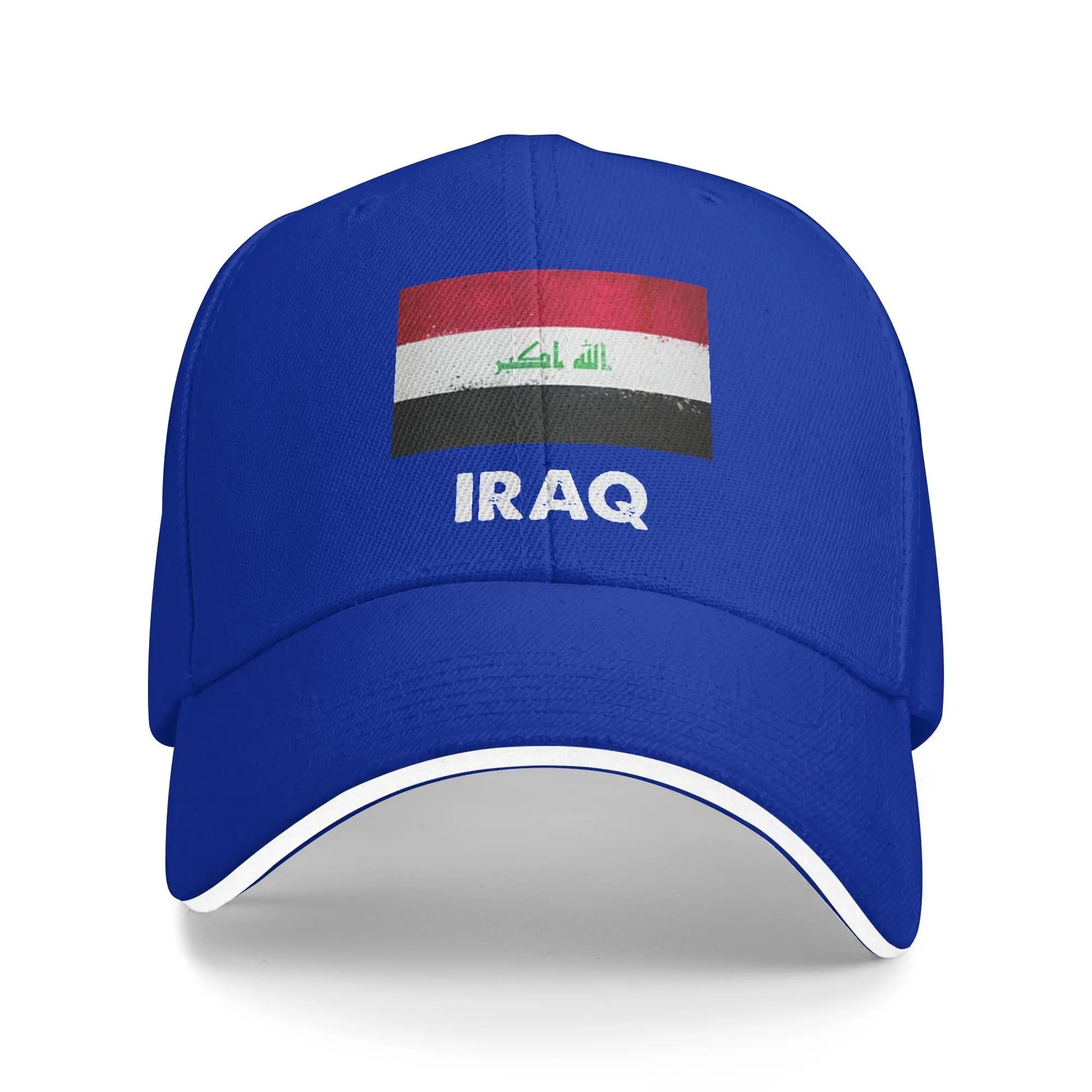Iraq Flag Iraqi Baseball Cap  Casual Trucker Hat Summer Couple Women Kpop Rock Baseball Caps