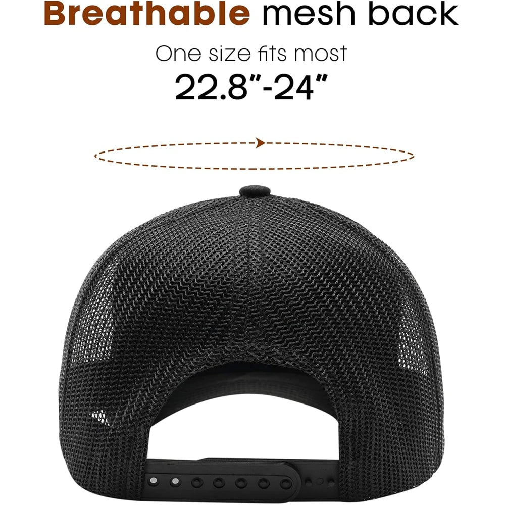 USA Flag Baseball Cap — Patriotic Mesh Hat