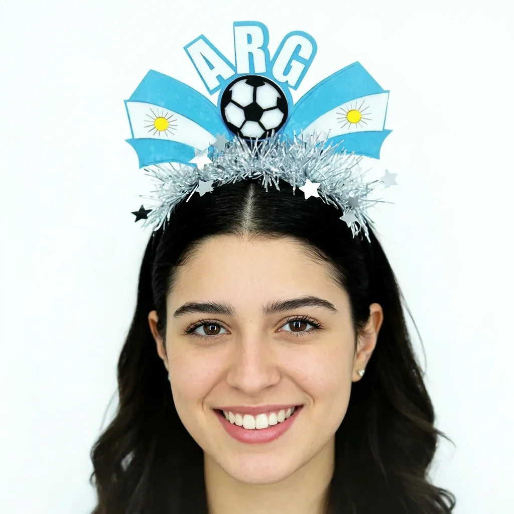 FIFA World Cup 2026 Flag Headband — Fan Cheering Hair Hoop