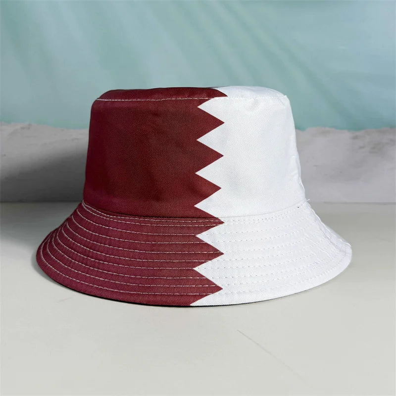 World Cup 2026 National Flag Bucket Hat — Reversible