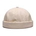 Vintage Brimless Cotton Baseball Snapback Caps Hip Hop Skull Hats Adjustable For Parties, Vacations, Running