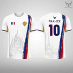 France Flag Printed T-shirt 2026 Summer Men Quick Dry Soccer Jersey Unisex Streetwear Casual Sports Short Sleeve Tee Fans Gift