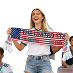 FIFA World Cup 2026 Fan Scarf — National Team Flag Print