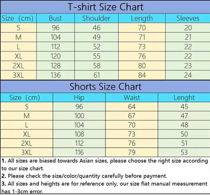 Italy Print T-shirt and Shorts Men's Tracksuit Urban Casual Fashion Short Sleeve Sportswear Spring Summer Male T-Shirts Co-ords