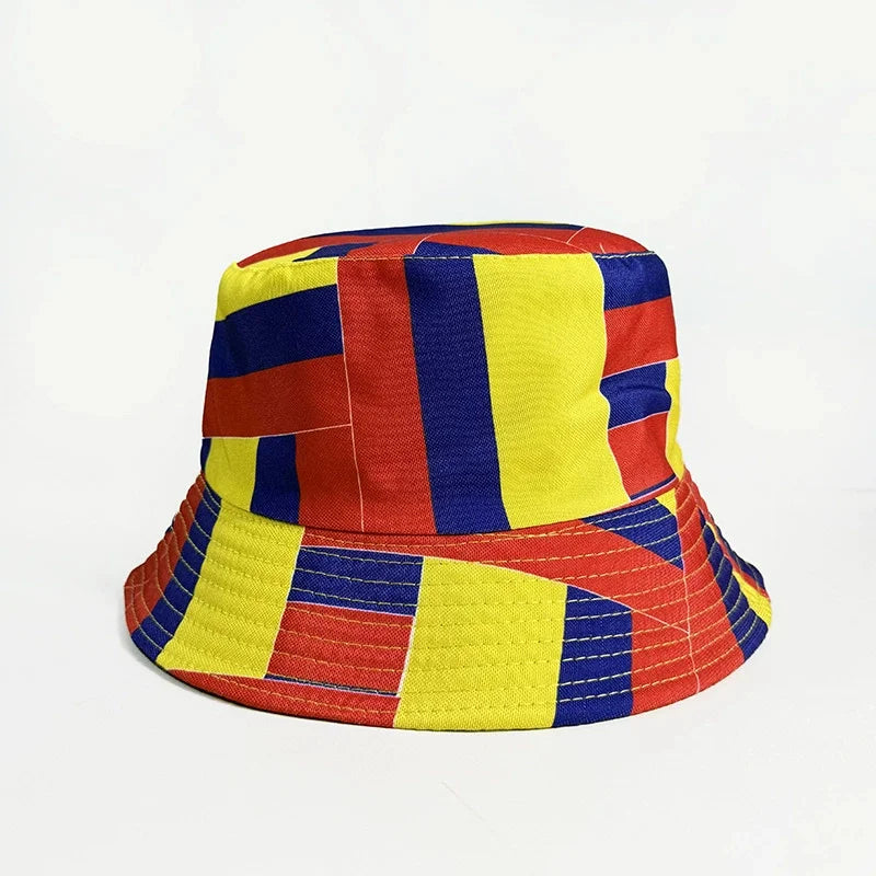 World Cup 2026 National Flag Bucket Hat — Reversible