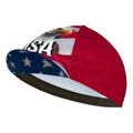 New Summer Sweat Absorbing Riding Cap, Classic Riding Cap, National Flag, Polyester Sweat Absorbing, Neutral, Popular
