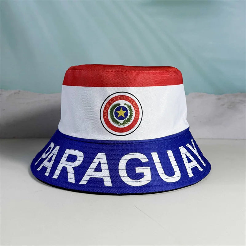 World Cup 2026 National Flag Bucket Hat — Reversible