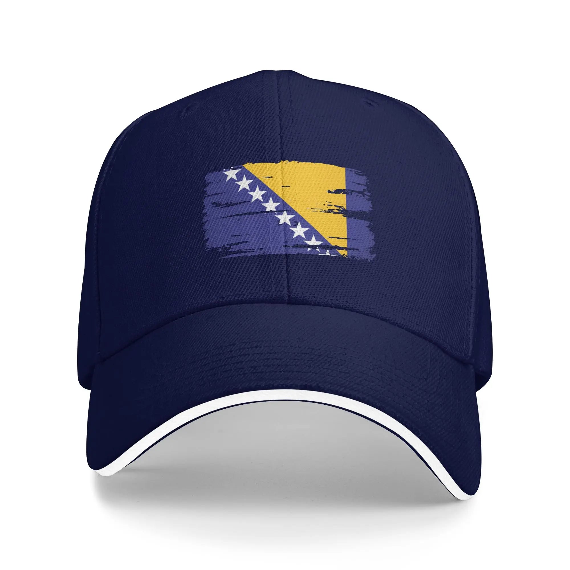 Bosnia Flag Symbol Casual Baseball Cap  Outdoor Sport Hip Hop Hats Summer Hot Sale Unisex Men Vintage Baseball Caps