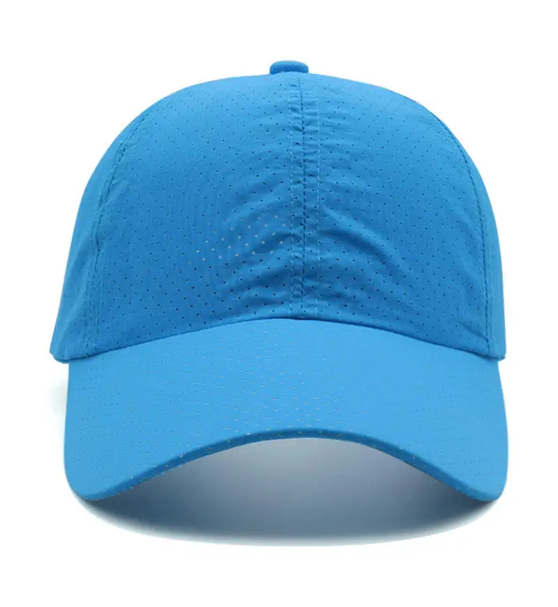Custom Logo Cap — Embroidered Mesh Baseball Cap