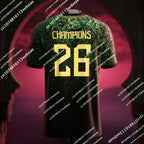Senegal 2026 African Champions Jersey Summer New Football Men Jersey Quick Drying Soccer Special Family Boys Fans Footy Jerseys