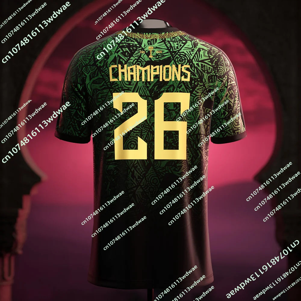 Senegal 2026 African Champions Jersey Summer New Football Men Jersey Quick Drying Soccer Special Family Boys Fans Footy Jerseys