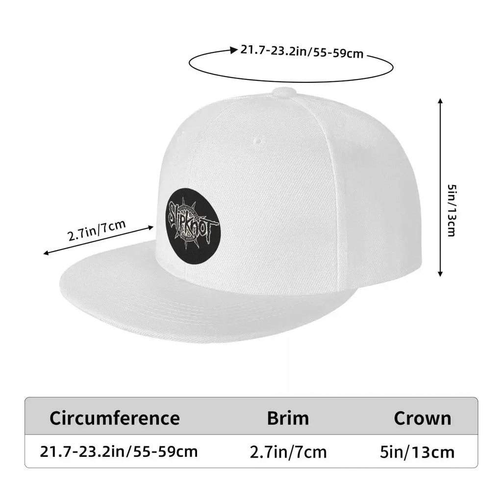 S-Slipknots Heavy Mental Music Baseball Caps Snapback Fashion Baseball Hats Breathable Casual Casquette Outdoor for Unisex