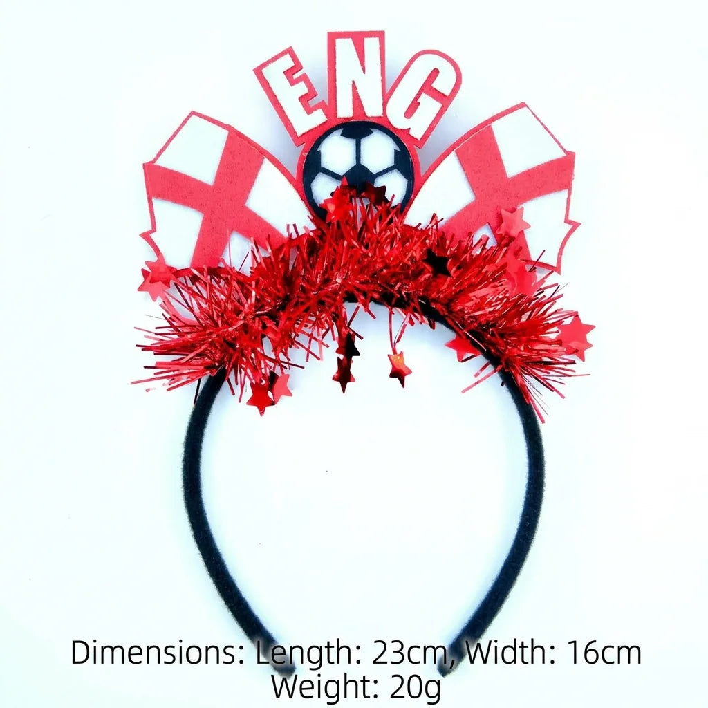 FIFA World Cup 2026 Flag Headband — Fan Cheering Hair Hoop