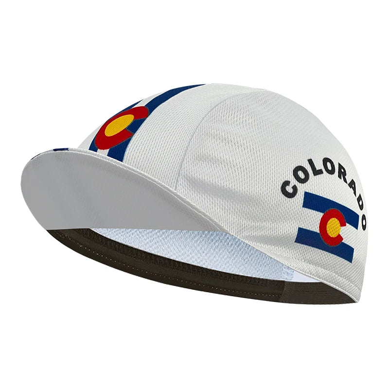 New cycling cap, polyester sweat wicking classic, popular, unisex, national flag