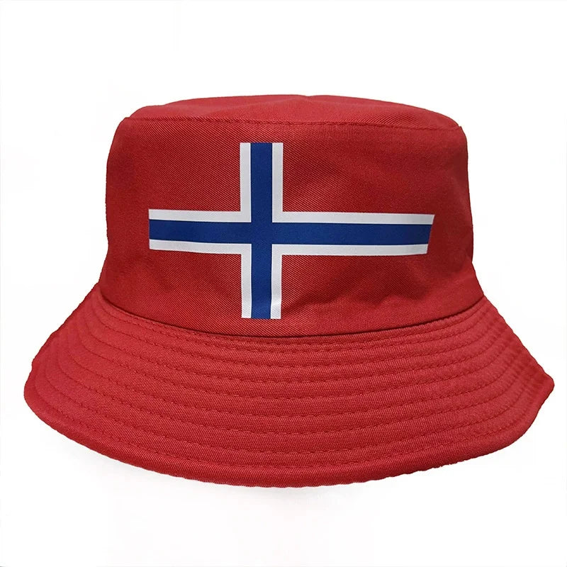 World Cup 2026 National Flag Bucket Hat — Reversible