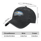 Argentina Flag Washed Baseball Cap  Trendy Sun Trucker Hat Summer Women Men Outdoor Sport Baseball Caps