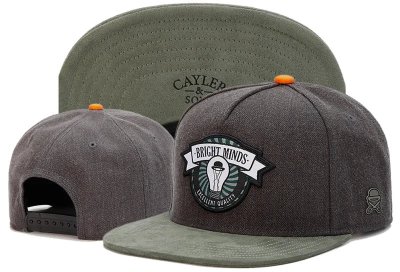 Hip Hop Flat Brim Snapback
