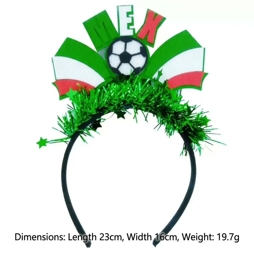 FIFA World Cup 2026 Flag Headband — Fan Cheering Hair Hoop