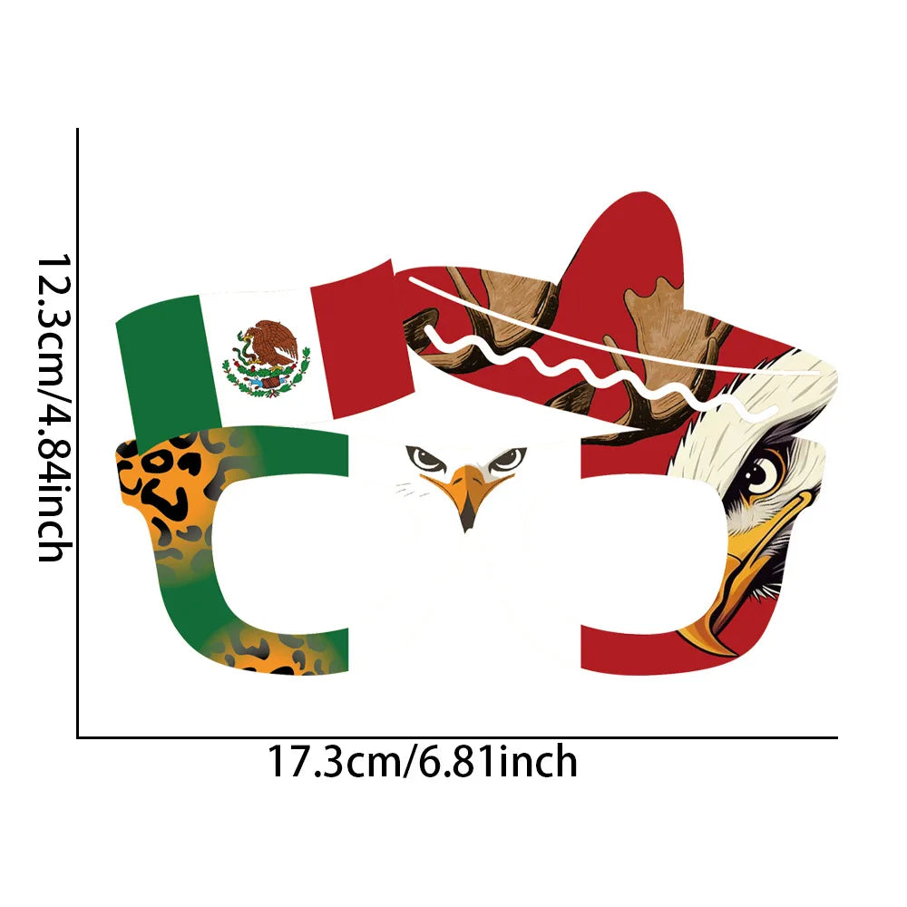 FIFA World Cup 2026 Flag Eyeglass Frames — Fan Cheering Props