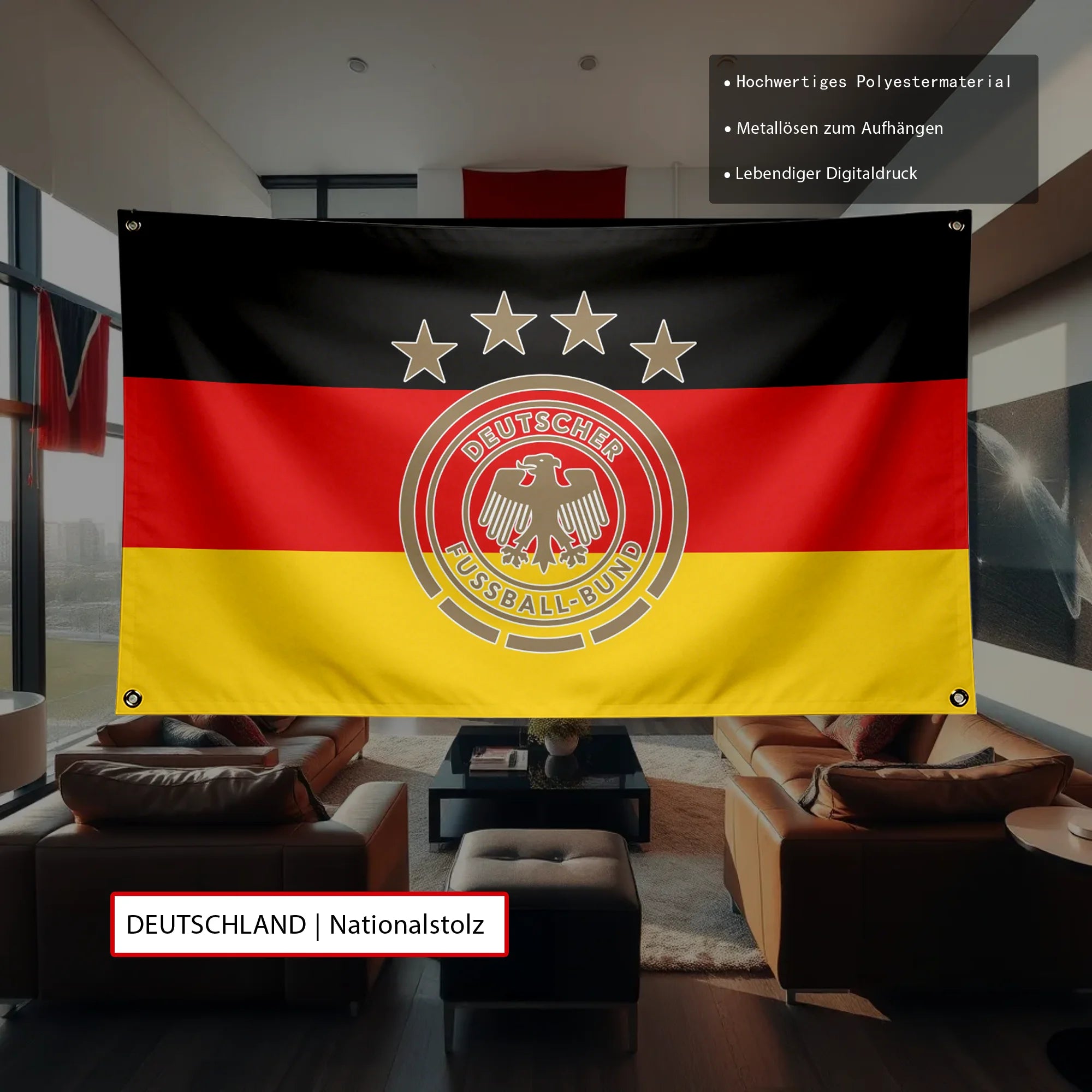 FIFA World Cup 2026 Team Flag Banner — Polyester Fan Banner