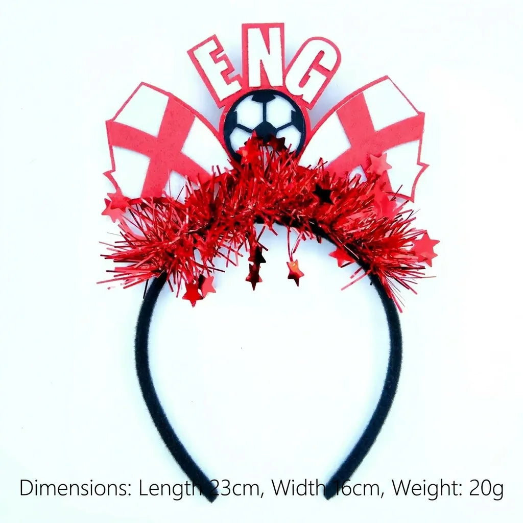 FIFA World Cup 2026 Flag Headband — Fan Cheering Hair Hoop