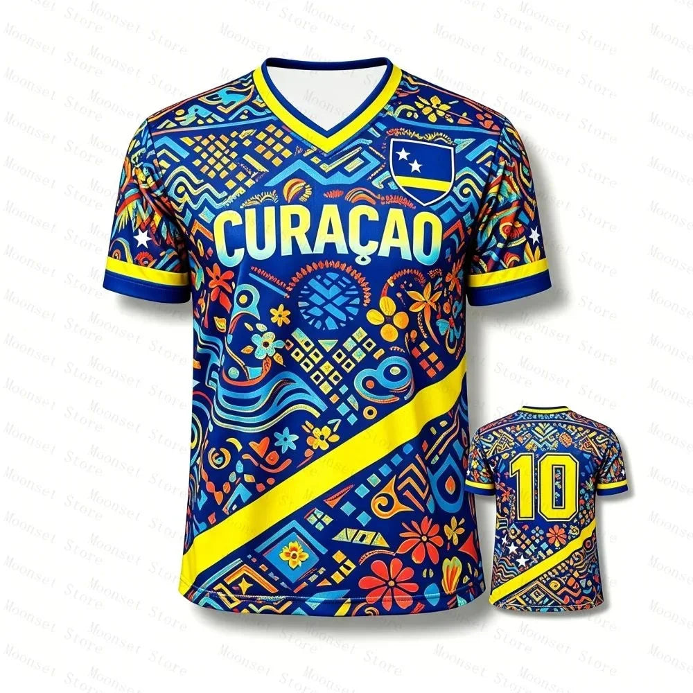 Curaçao Tribal Football Shirt — Men's Fan Jersey
