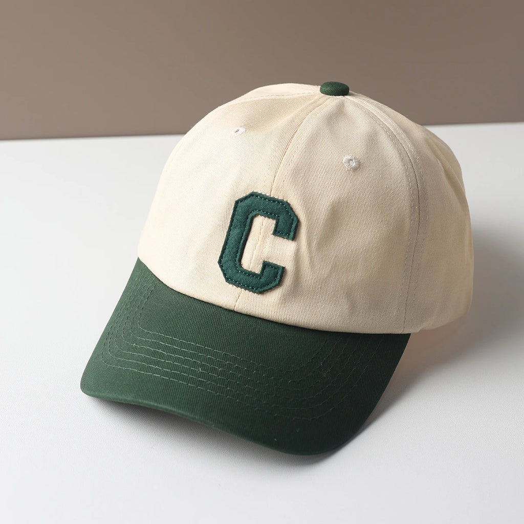 "Baseball Cap for Women and Men Snapback Hat Letter C Patch Hat Summer Sun Visors Caps Unisex