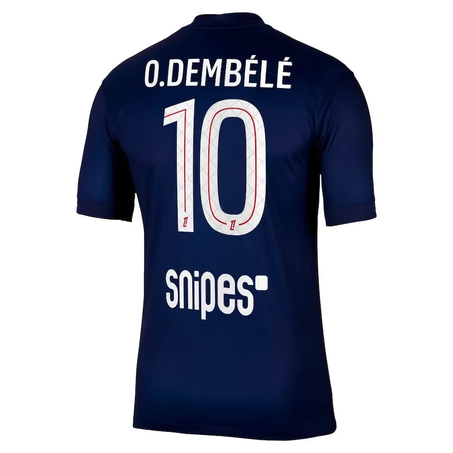 Tops The Men's and Women's Football Short-sleeved Jerseys for The Home Players of Paris Saint-Germain in The 25-26 Season