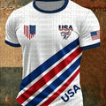 Summer Brazil Football Jersey Yellow-Green USA Print Training Casual Wear Year-Round Fan Apparel Men's Women's Family Kids Tees