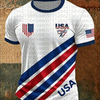 Summer Brazil Football Jersey Yellow-Green USA Print Training Casual Wear Year-Round Fan Apparel Men's Women's Family Kids Tees