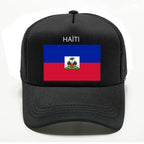 Flag Printing Baseball Caps for Men Women Sponge Mesh Cap Boys Girls Outdoor Sunhat Summer Trucker Snap Back Hats Dropshipping